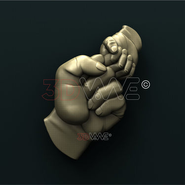 FATHER AND SON 3D STL 3DWave